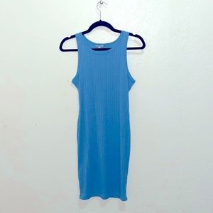 Blue Formfitting Dress